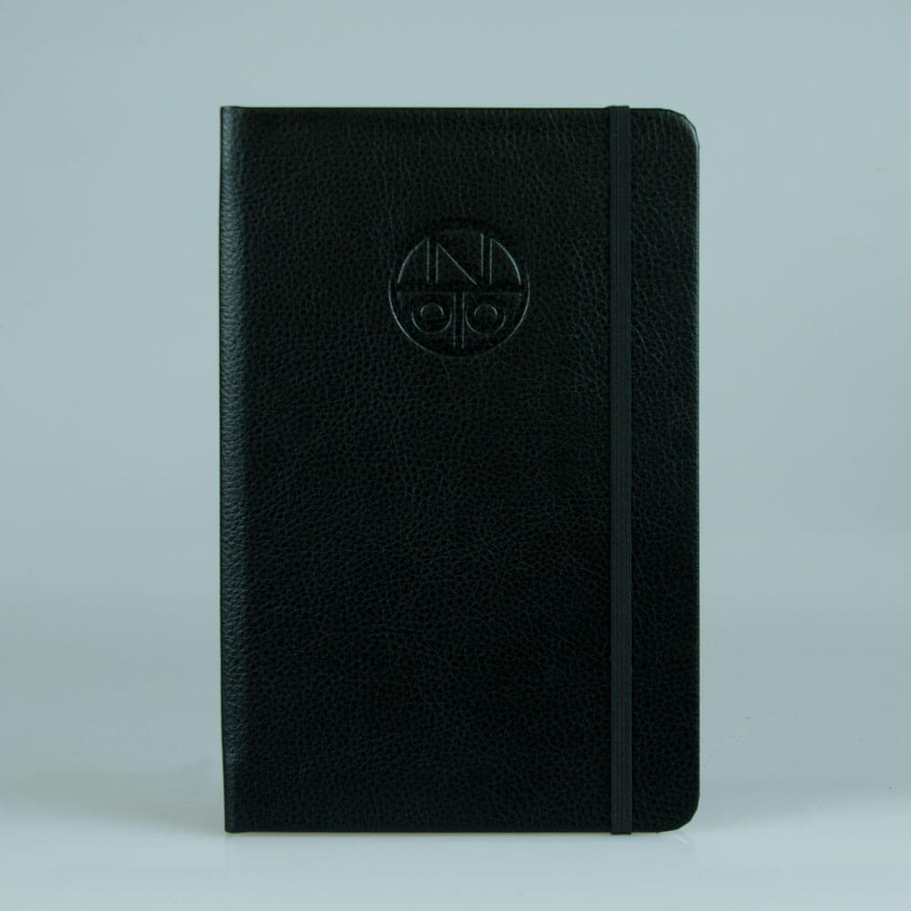 Onoto Notebook - Black - Luxury, Handcrafted, British Fountain