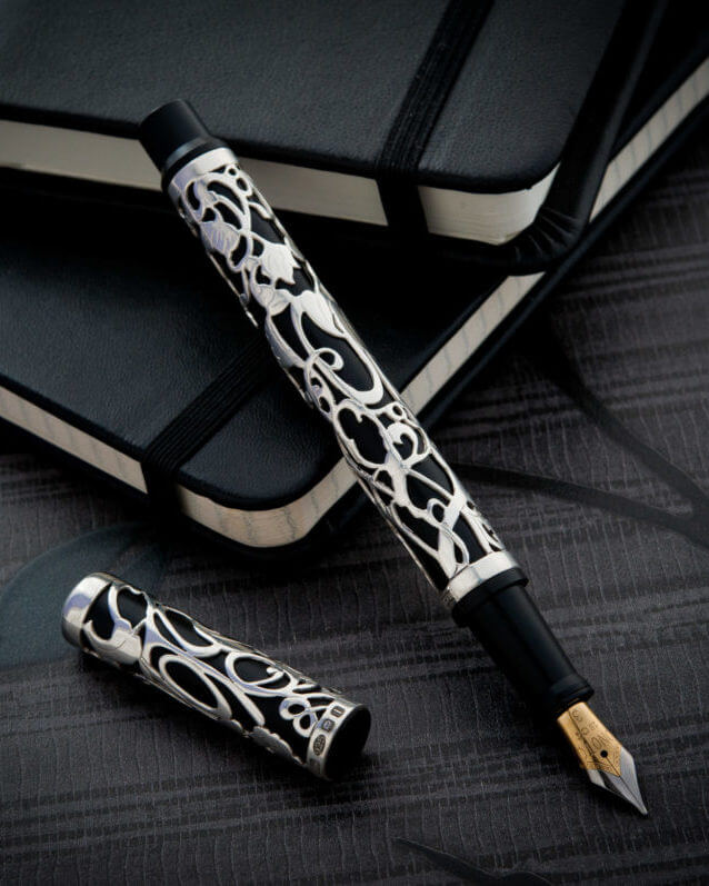 Onoto Heritage Sterling Silver Overlay