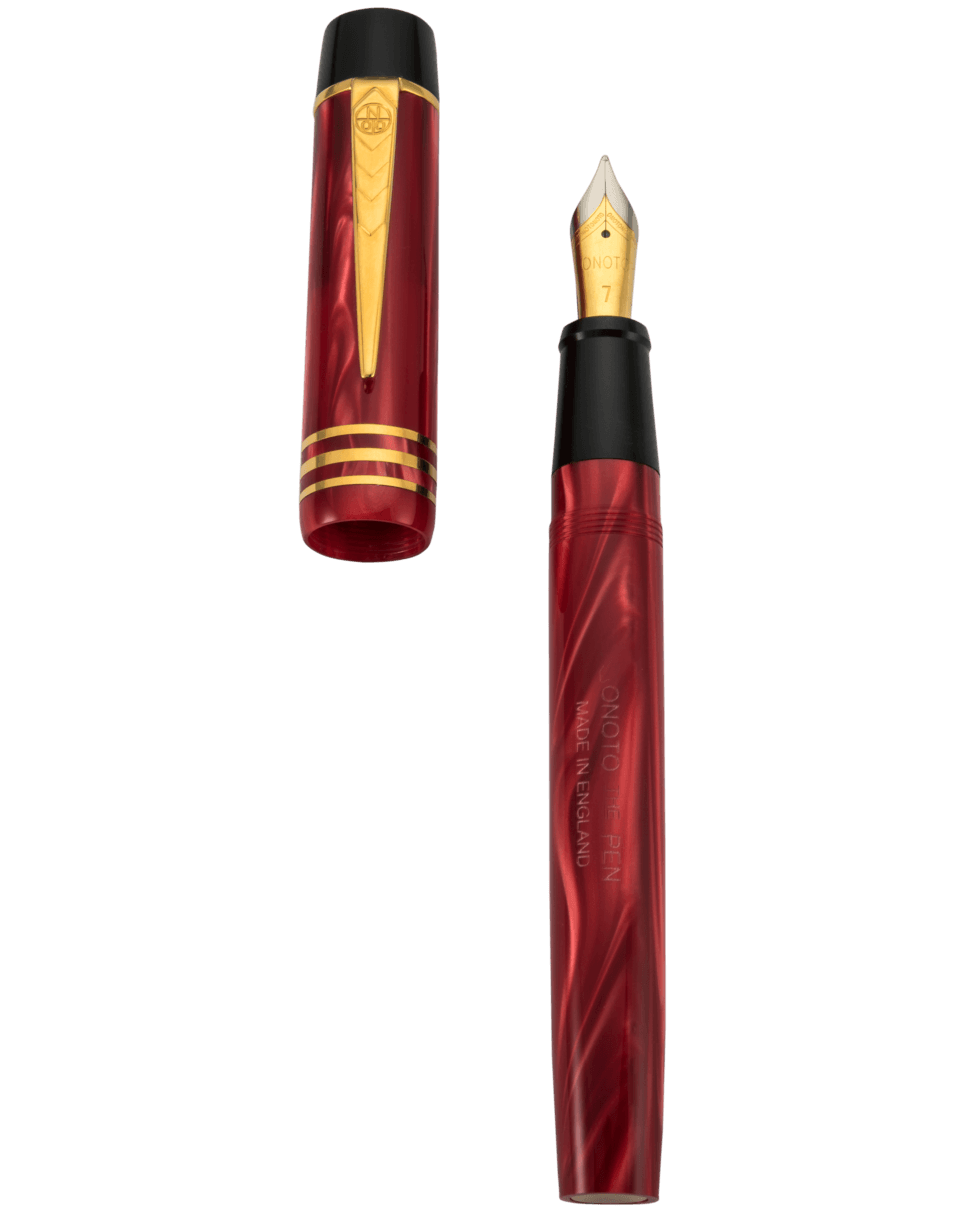 Magna Classic Burgundy Pearl & Gold Fittings