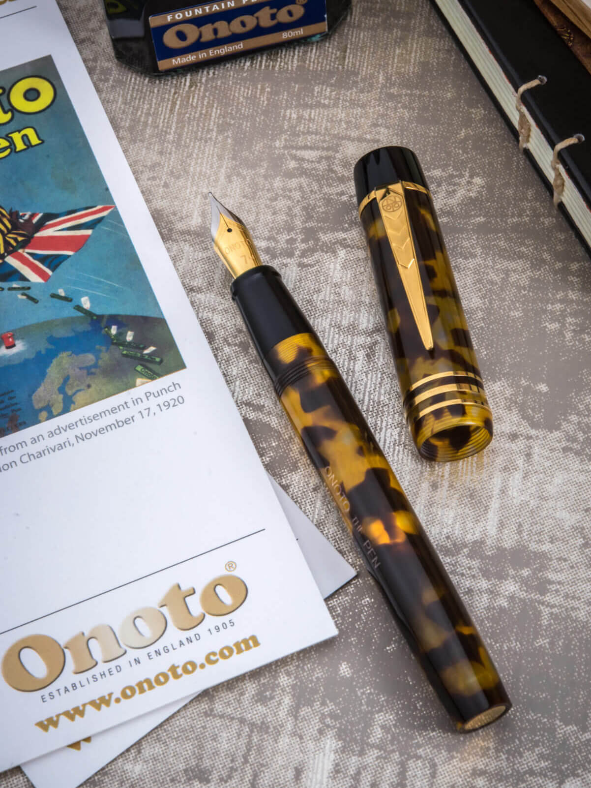 Handcrafted, Luxury, British Fountain Pens | Onoto The Pen