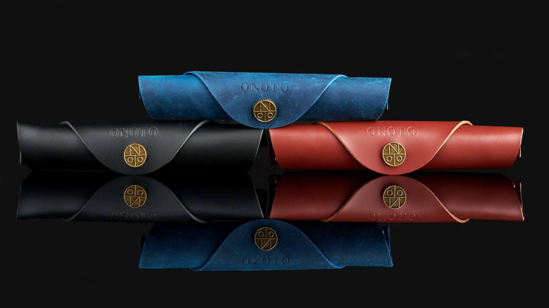 Leather Pen Roll
