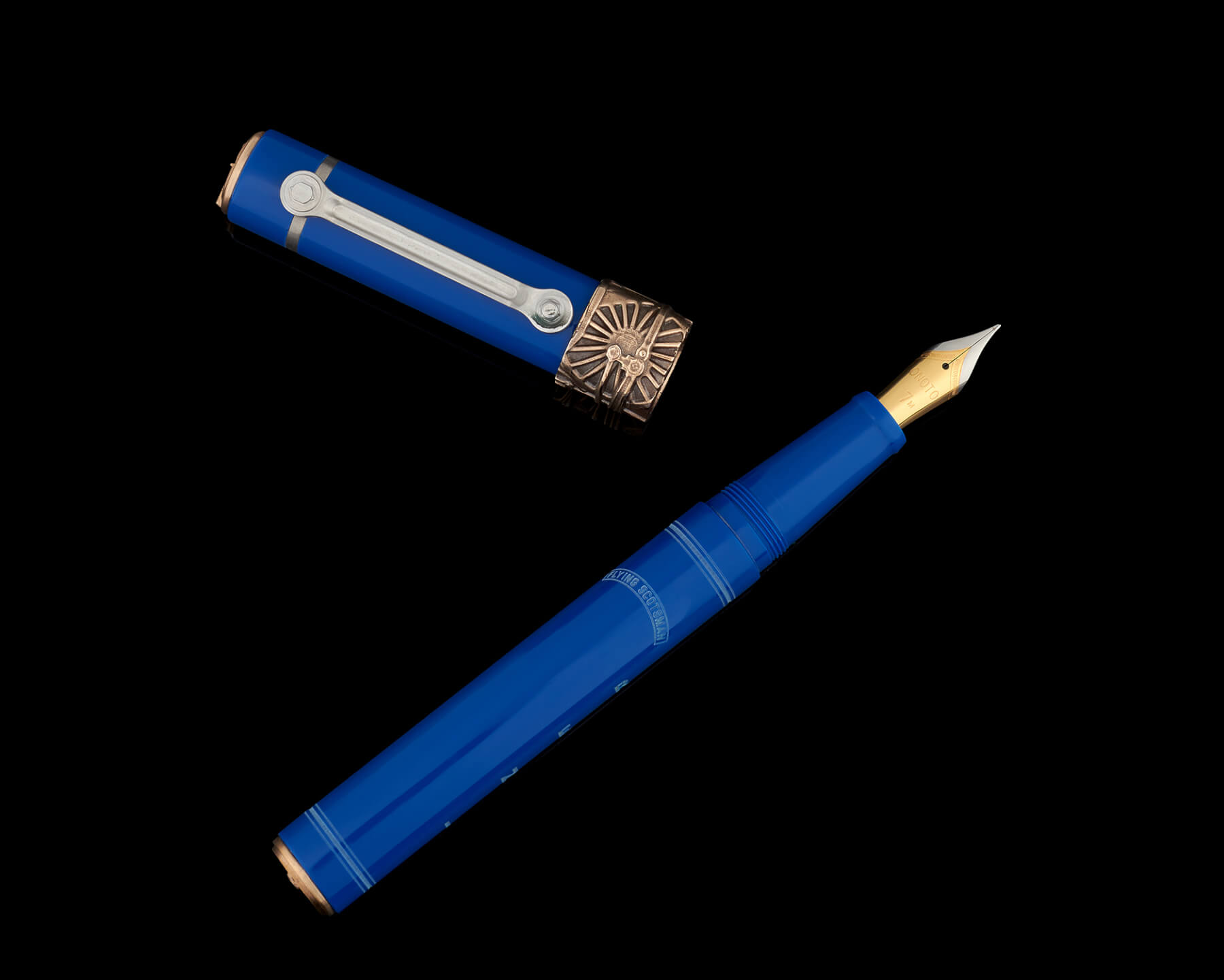 Flying Scotsman Pen – Express Blue