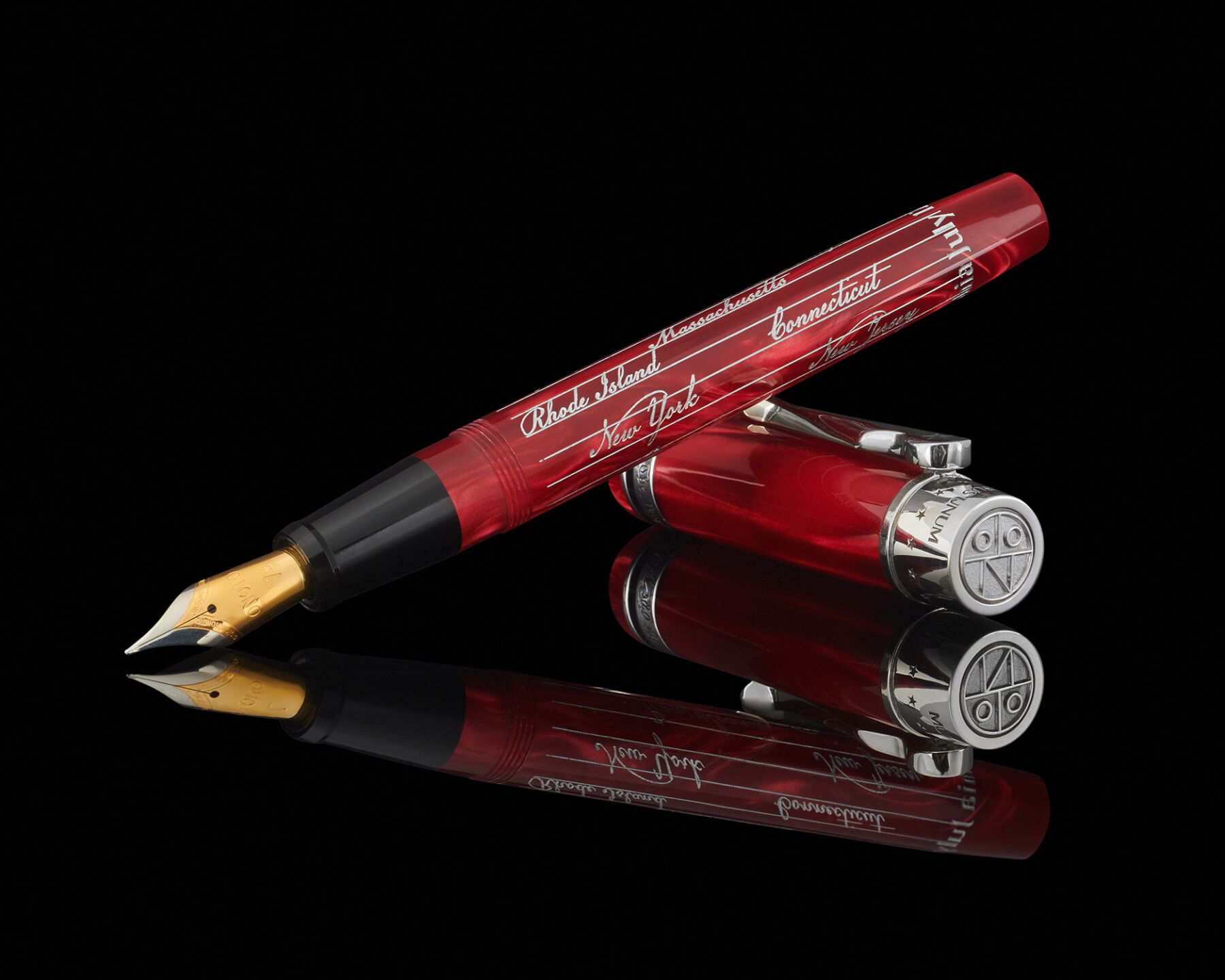 The Sovereign 1776 Pen – Red Edition